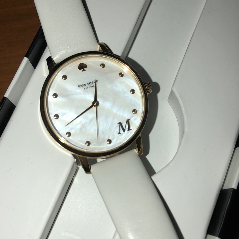 Kate Spade “M” watch!